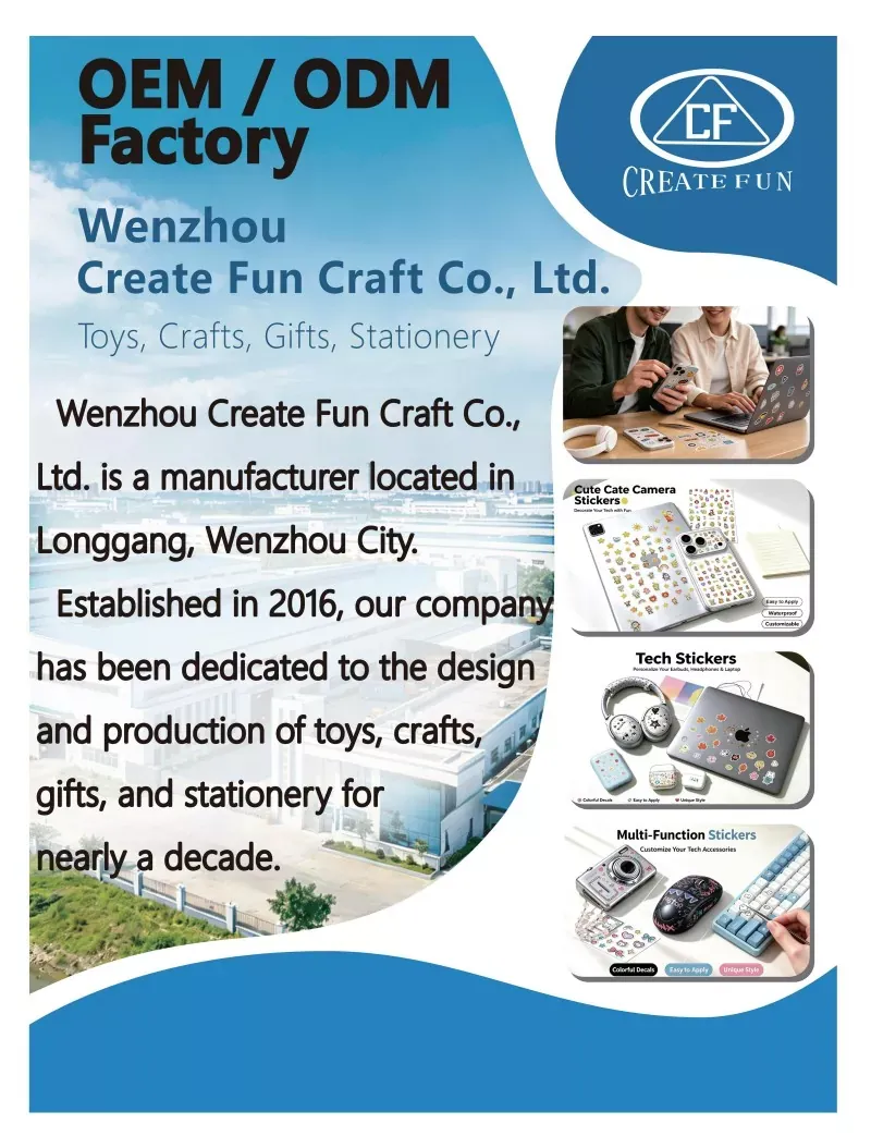 Wenzhou Partum Fun Craft Co, Ltd. lucet in Global Expo: Decennium Innovationis in Custom Libelli et DIY Toys