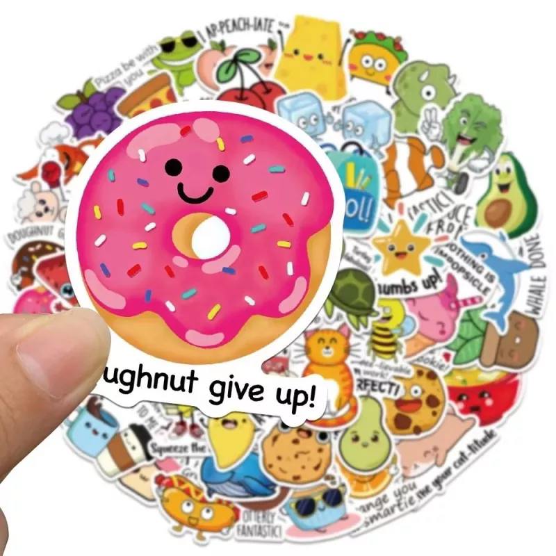 White PVC Sticker